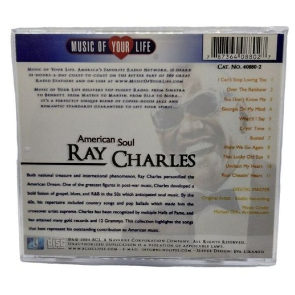 Ray Charles American Soul Music For Your Life Original Recording Blues R&B - Picture 3 of 3